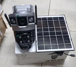 4G Solar Dual Lens CCTV Camera With SIM Card – Wireless Outdoor Camera