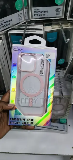 iPhone 13 Pro, Featuring Pink Edges Cover