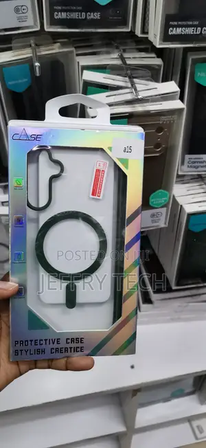Samsung Galaxy A55 Shock-Absorbing Flexible Bumper Edges Case