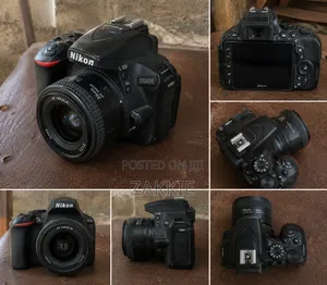 Nikon D5600 With Kit Lens and a Discounted 35mm Prime Lens.