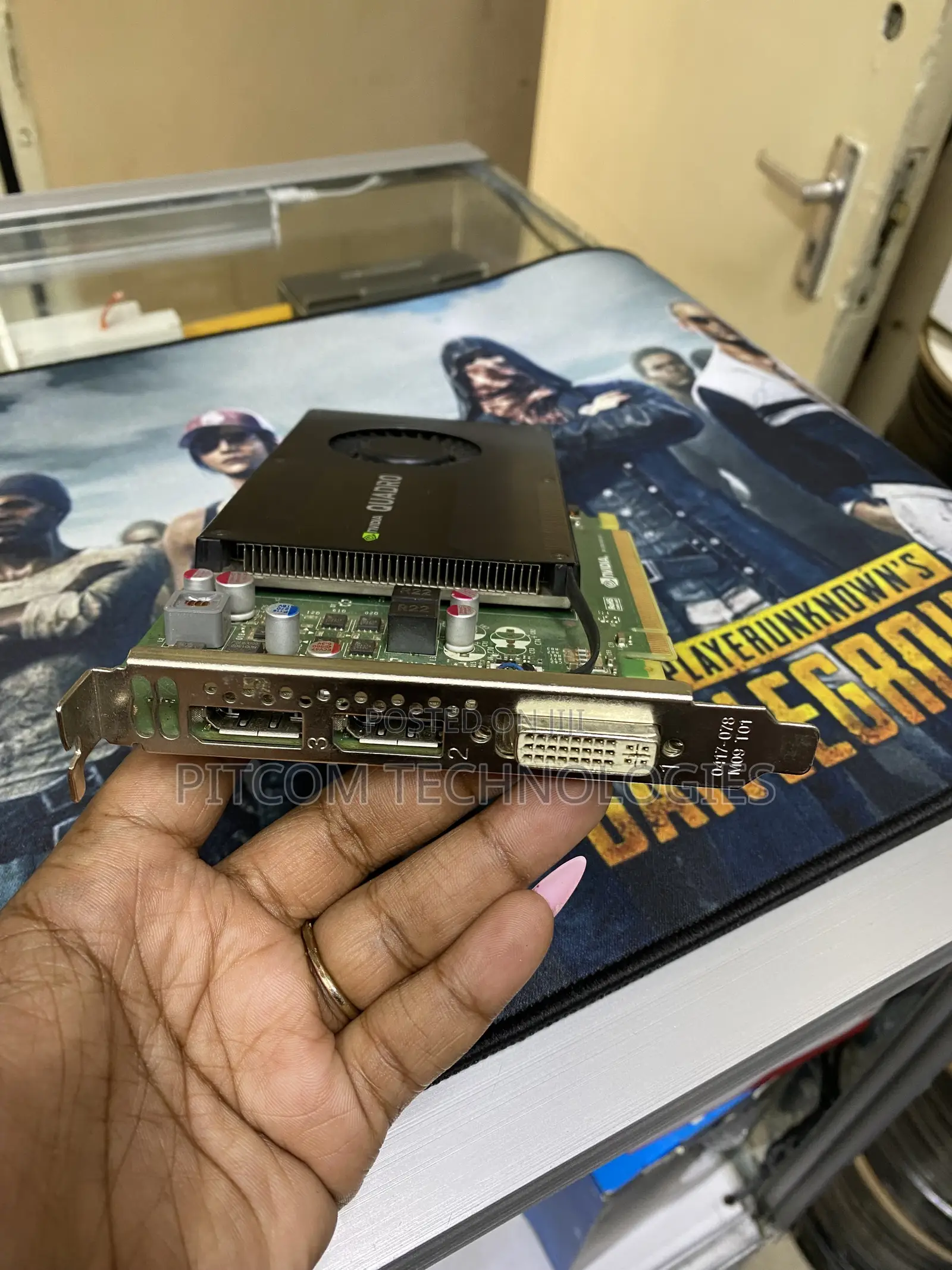 Nvidia Quadro Graphics Card 4GB