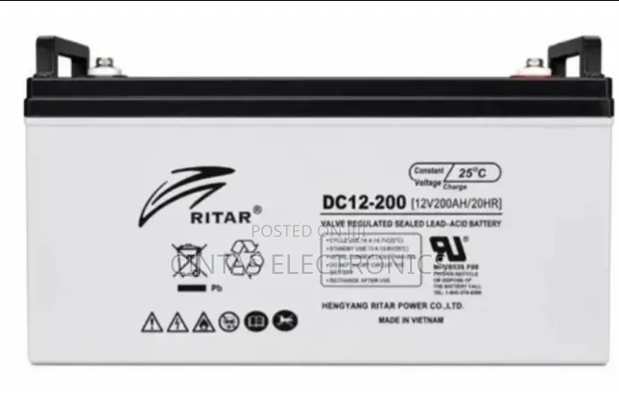 Ritar Solar Battery