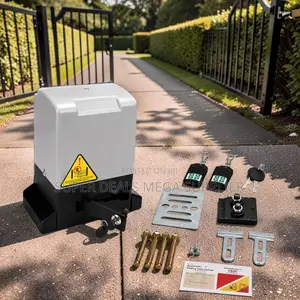 Advanced Electric Sliding Gate Automation System With Remotes
