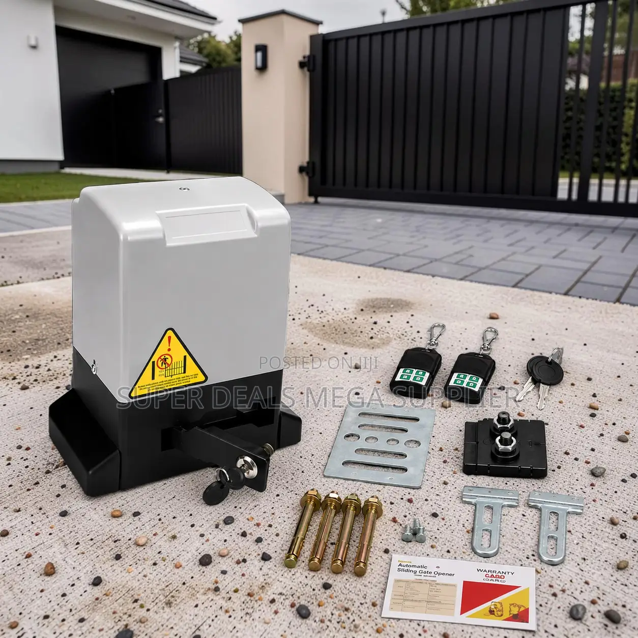 High Torque Sliding Gate Motor Kit for Smooth Gate Operation