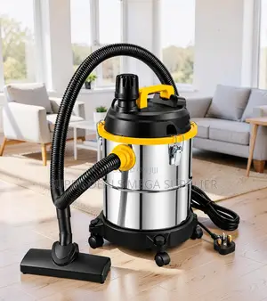 Easy Mobility Wet Dry Vacuum Cleaner With Stainless Steel Tank