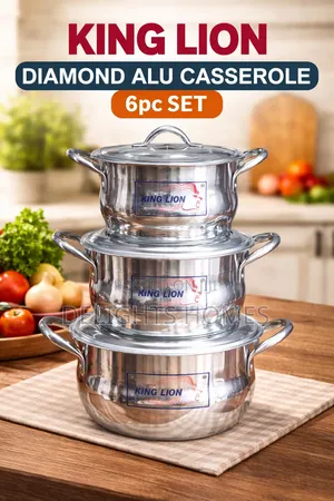 King Lion Diamond Aluminum Casserole_b