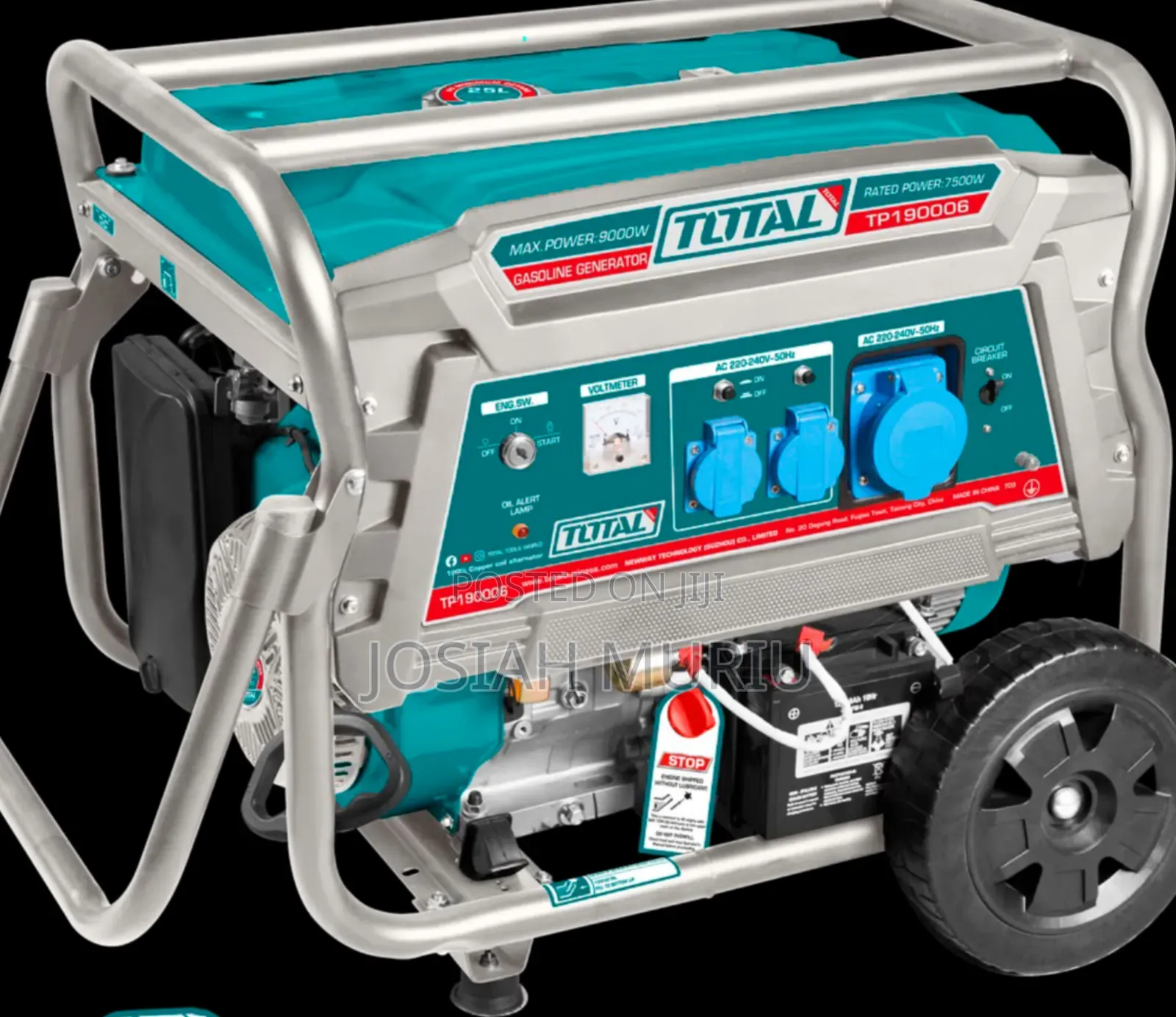 Total 9.0kw Gasoline Generator