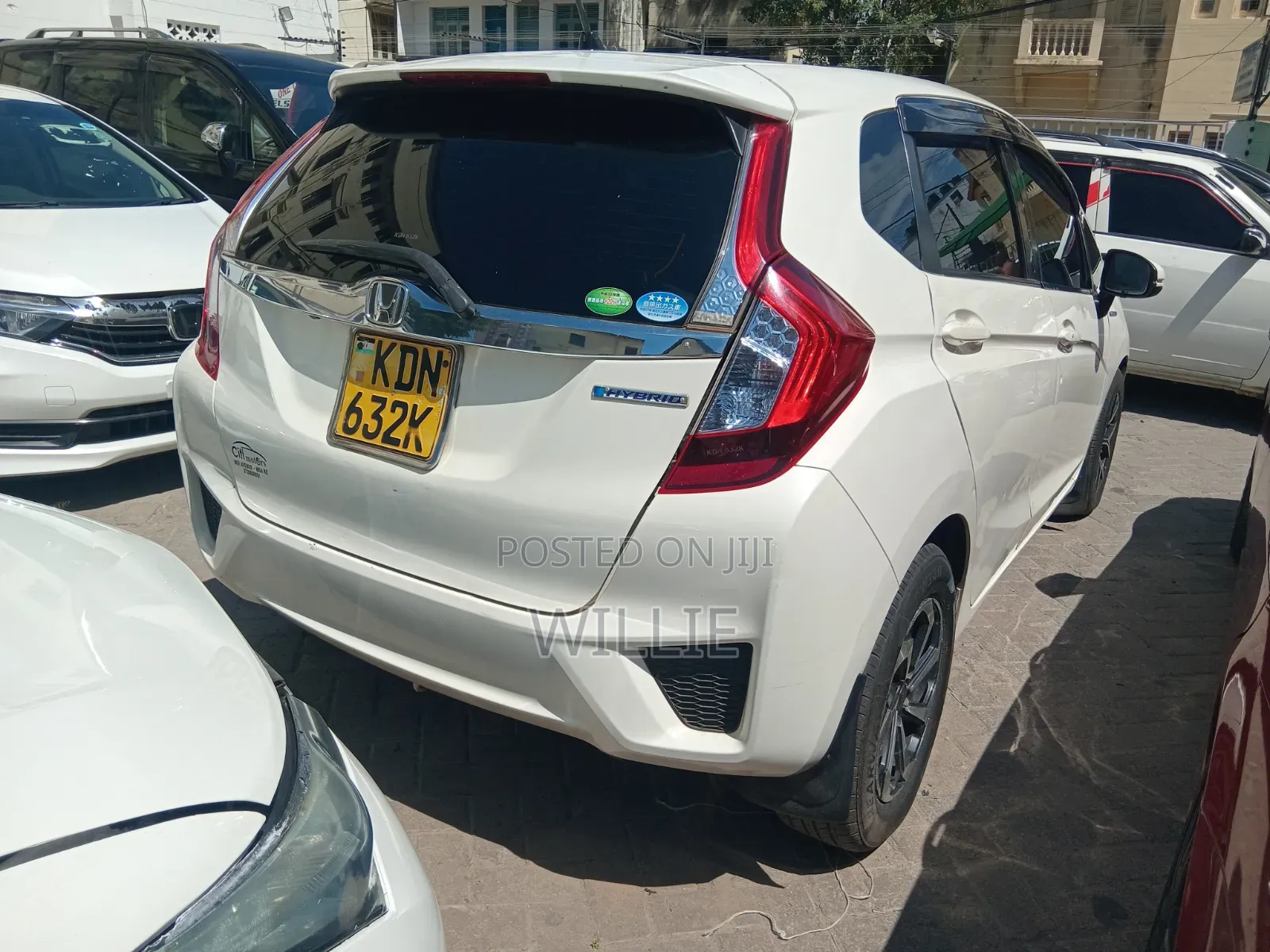 Honda Fit 2016 White