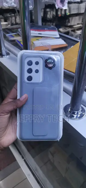 Grey Silicone Protective Case for a Samsung Galaxy S20 Ultra