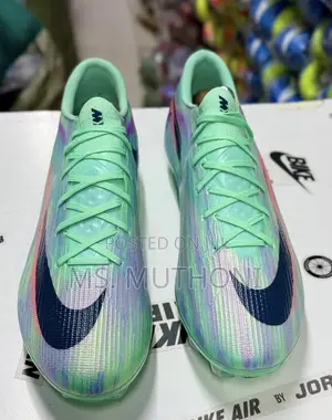 Vibrant Green, Aqua Mist Nike Mercurial Size 40-45