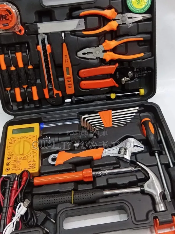 35-Piece Multi-Functional Electrical Maintenance Hand Tool Kit