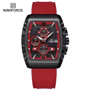 Naviforce Gent's Chronograph Silicon Design Fashion Watches