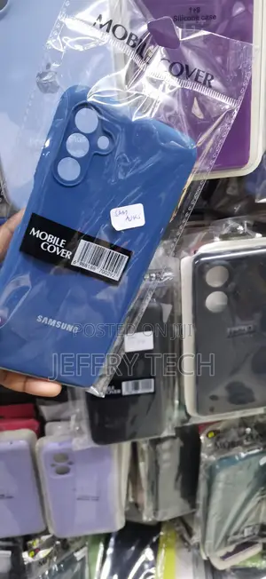 Samsung Galaxy A15 Navy Blue Silicone Back Cover