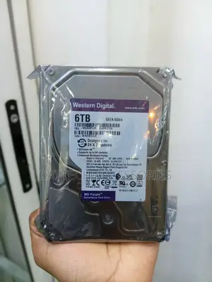 Western Digital Purple 6TB Surveillance Hard Drive WD62PURX-64P6ZY0