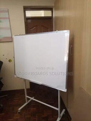 180cmx120cm Whiteboard With Portable Wheeled Stand