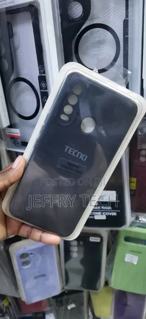 Tecno Spark 8 Silicone Case Features Precise Cutouts