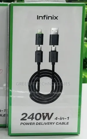 Infinix Xdx25 240w 4 in 1 Power Delivery Cable