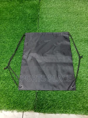 Black Drawstring Bag