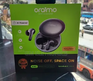 Spacebuds 2 52dB Hybrid Active Noise Cancellation AI Powered Earbuds