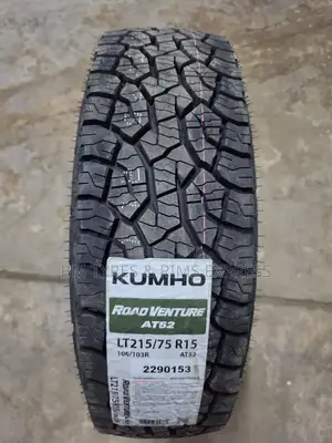 212/75 R15 Khumo Tires (All Terrain) Korea.