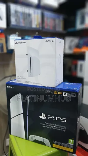Ps5 Digital Slim Edition +Disc Drive