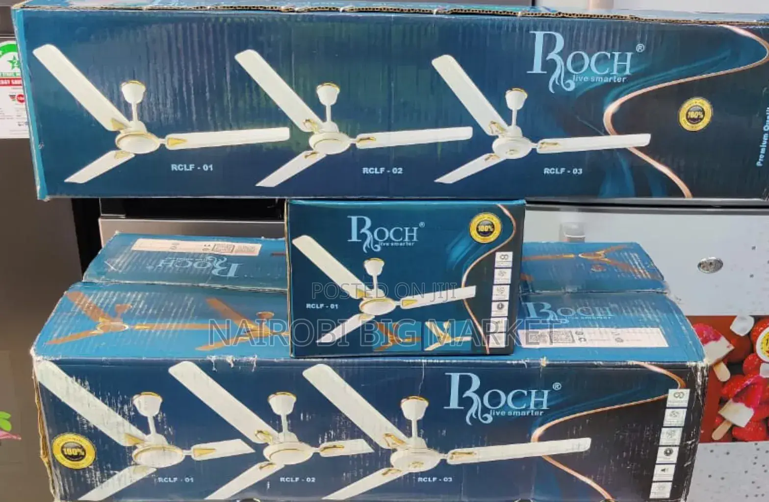 *Roch Ceiling Fan 56" Rclf20