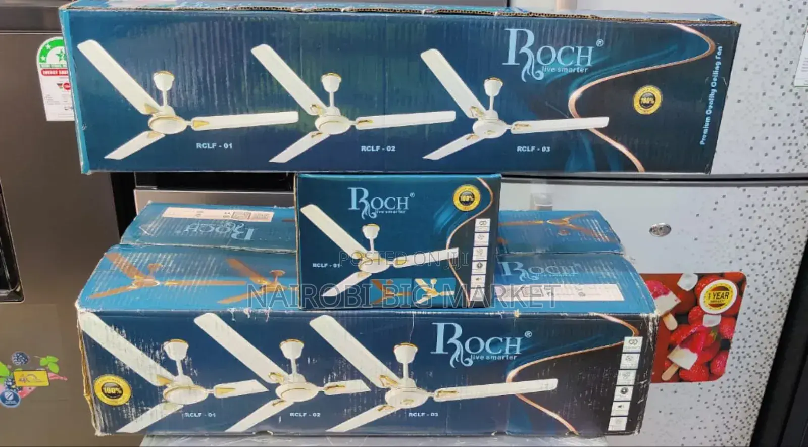 *Roch Ceiling Fan 56" Rclf20