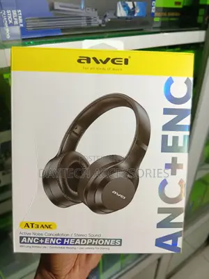 Awei AT3 ANC/ENC Wireless Headphone.