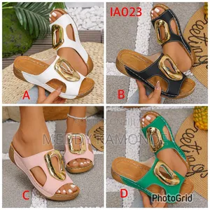 Green Classy Sandals
