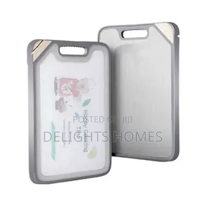 Stainless Steel + Plastic Cutting Board_b