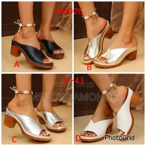 Silver Chunky Shoe