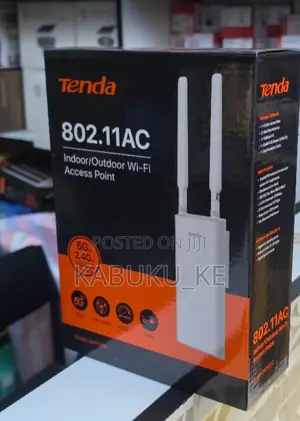 Tenda AC1200 Outdoor Gigabit Wi-Fi Access Point (OAP1200) –PoE Powered