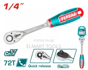 Total THT106146 Ratchet Wrench Size:1/4" 72T