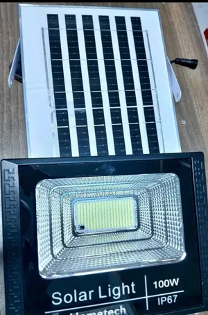 Powerful 100w Solar Security Floodlight /Complete Solar Floodlight