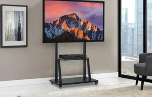 Mobile TV Stand With Trolley