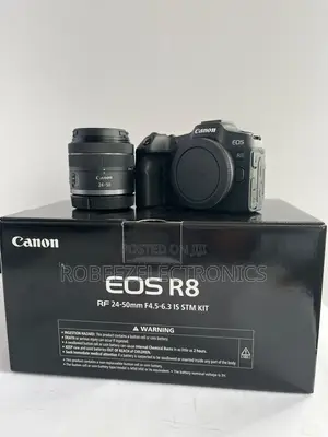 Canon EOS R8 Mirrorless Camera With RF 24-50mm F/4.5-6.3 IS STM Lens