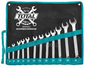 Total THT PCS Combination Spanner Set