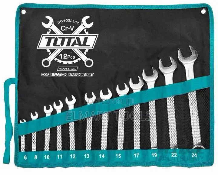 Total THT PCS Combination Spanner Set