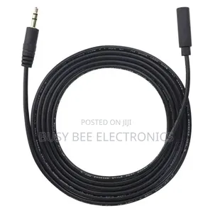 3.5mm Headphone Extension Cable (Male to Female, 5FT) - Black