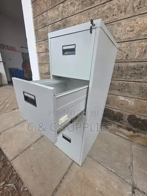 Lockable 4-Drawer File Cabinet.