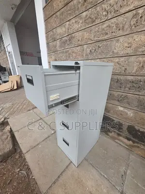 Lockable 4-Drawer File Cabinet.
