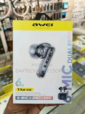 Awei TA12 ANC TWS Wireless Bluetooth Earbuds.