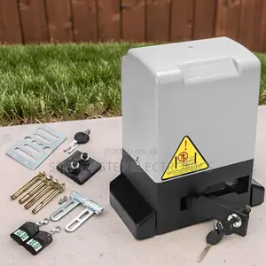 Heavy Duty Automatic Sliding Gate Opener Motor Kit With Remote