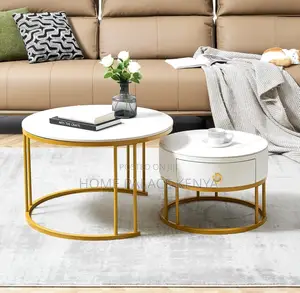 Coffee Table: Generic Twin Coffee Table With Storage Drawer