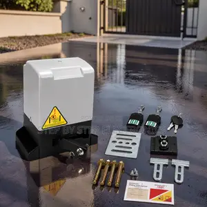 Reliable Sliding Gate Automation Motor Kit With Dual Remotes