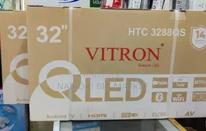 *Vitron 32" QLED Smart Android Frameless With Bluetooth
