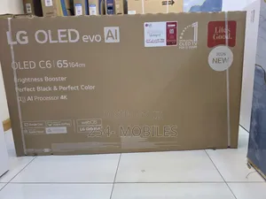 LG 65 Inch Oled Evo Ai C6 Smart TV Oled65c66la