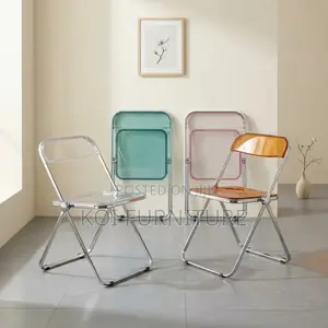Home Chairs; Clear Home Events Foldable Chair
