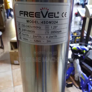 Approved 2hp Freevel Submeersible Water Pump/ New 126m Head Borehole
