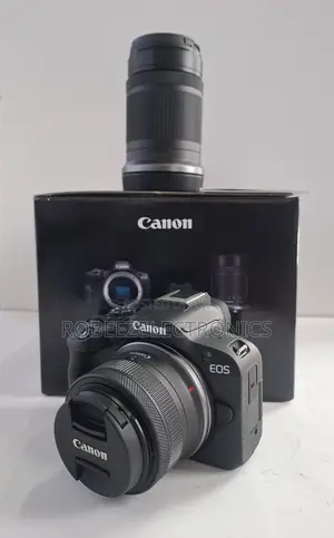 Canon EOS R50 Mirrorless Camera With 18-45mm and 55-210mm Lenses